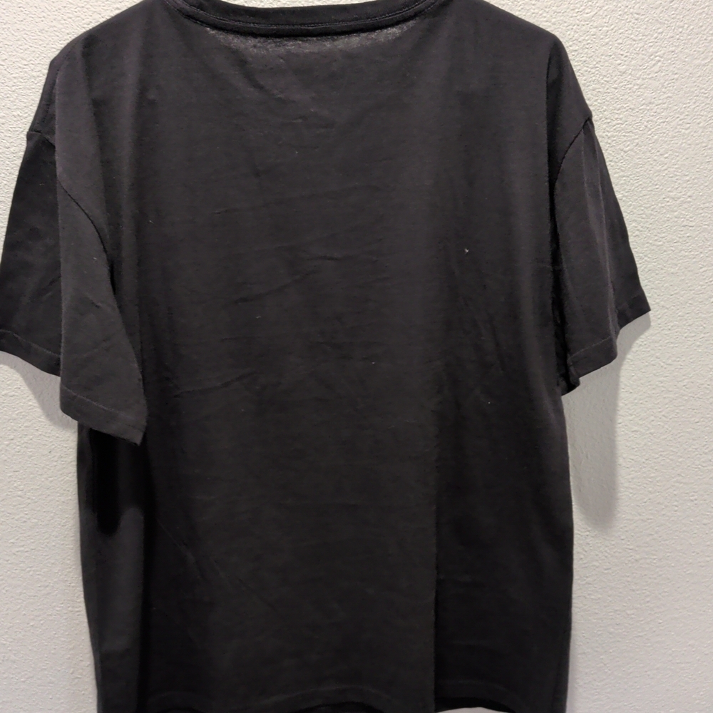 Posty Co Black Graphic Tee with Cowboy Design - Picture 3 of 4